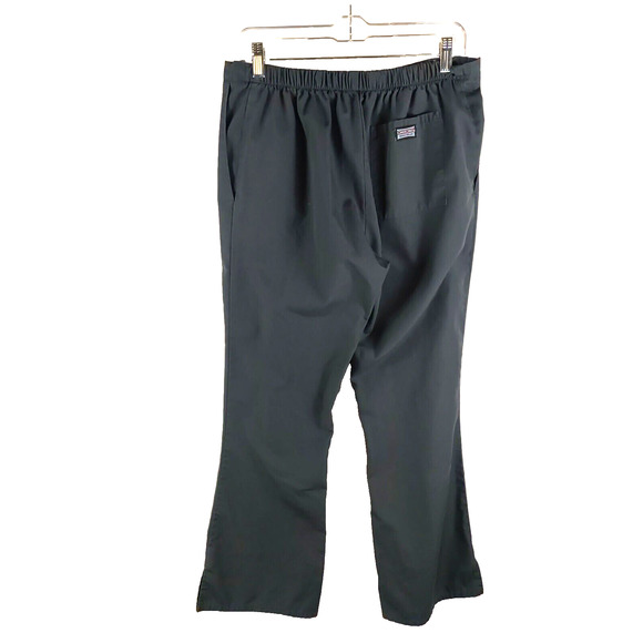 Cherokees Women's Scrub Pants Size Small Gray Tie Elastic Waist PWPT - Picture 2 of 6